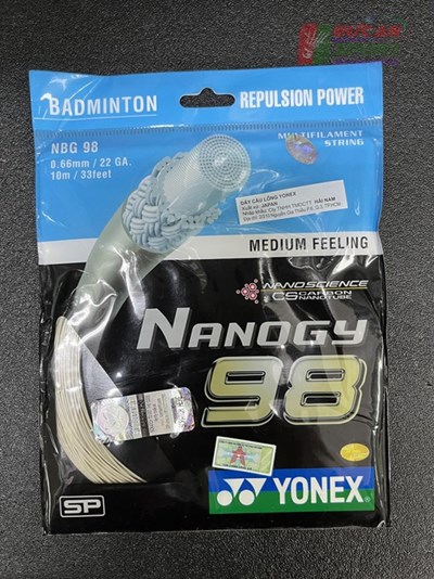 Cước Căng Vợt Cầu Lông Yonex Nanogy 98 Dây Cước Chuẩn, Giá Tốt 