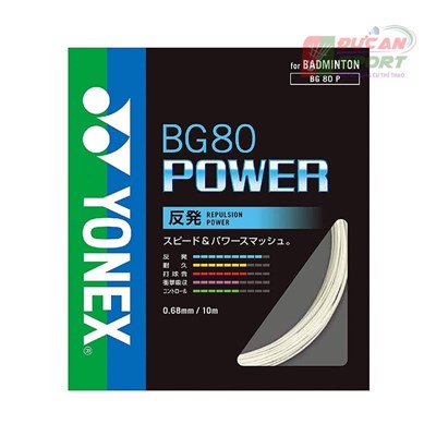 Cước Căng Vợt Cầu Lông Yonex Bg 80 Power Dây Cước Chuẩn, Giá Tốt 