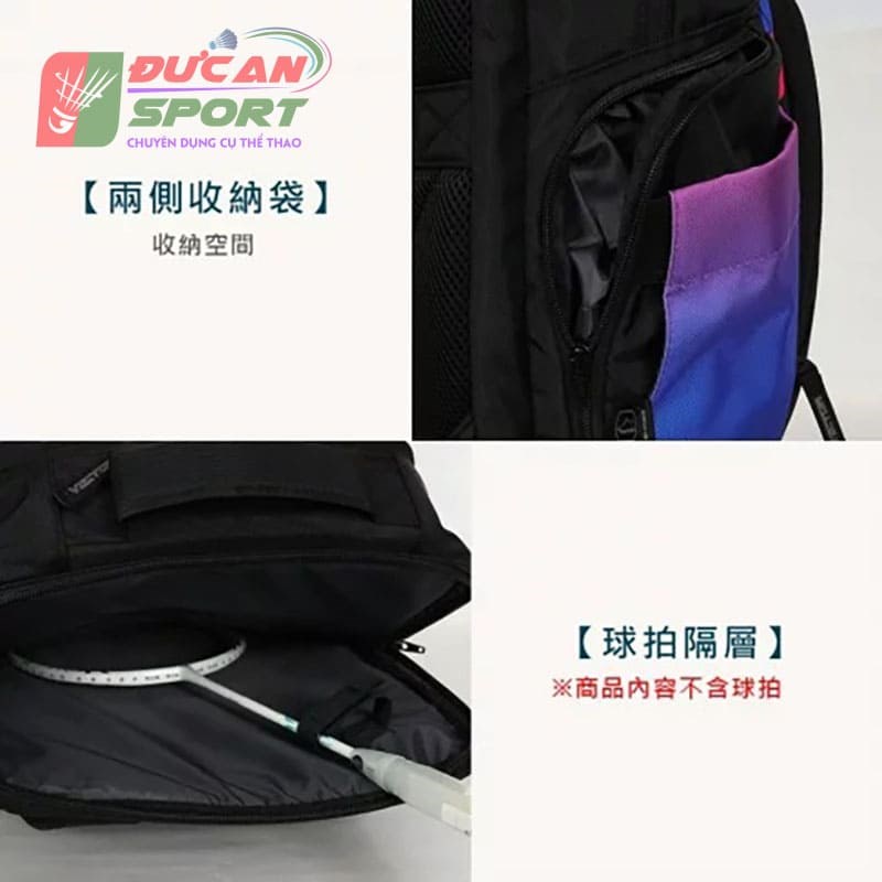 Balo Cầu Lông Victor BR5017C Giá Tốt, Chất Lượng