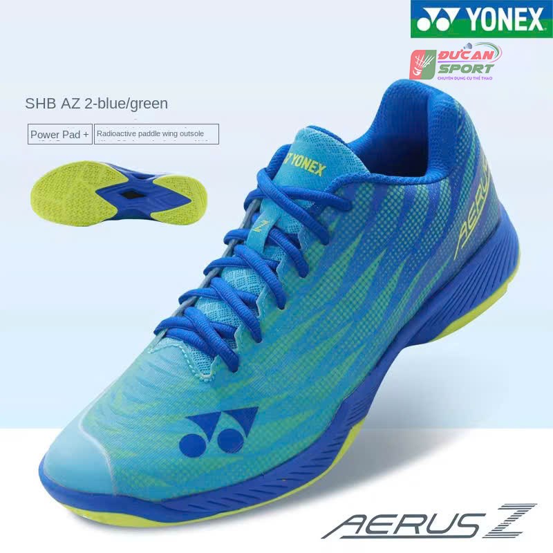 Giày Cầu Lông Yonex Aerus Z2 Men 2023 Cyan