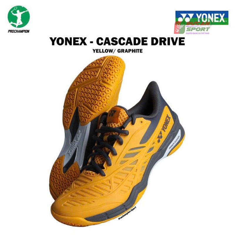 Giày Cầu Lông Yonex Cascade Drive Yellow/Graphite