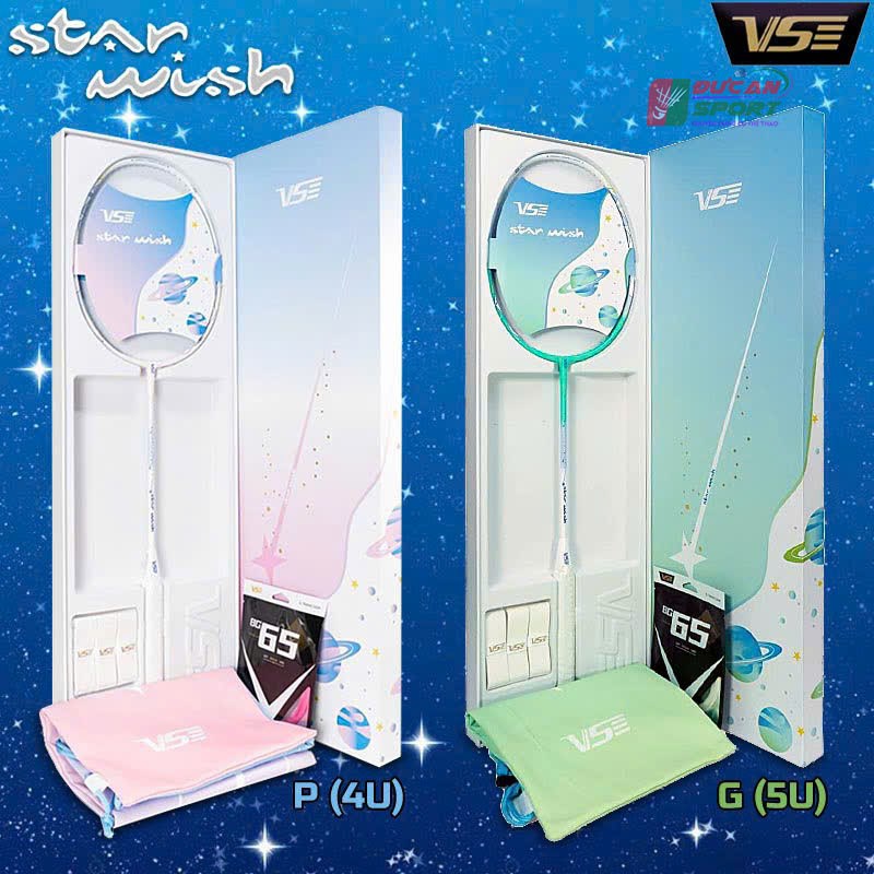 Vợt Cầu Lông VS Star Wish Full Box Chính Hãng, Giá Rẻ 