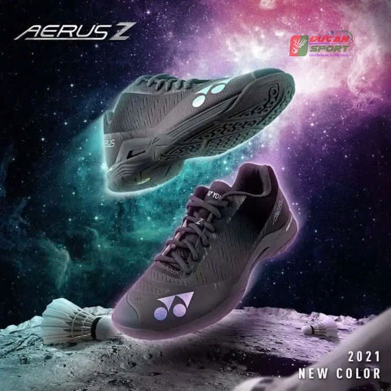 Giày Cầu Lông Yonex Aerus Z2 Wide 2024 Dark Gray Chính Hãng