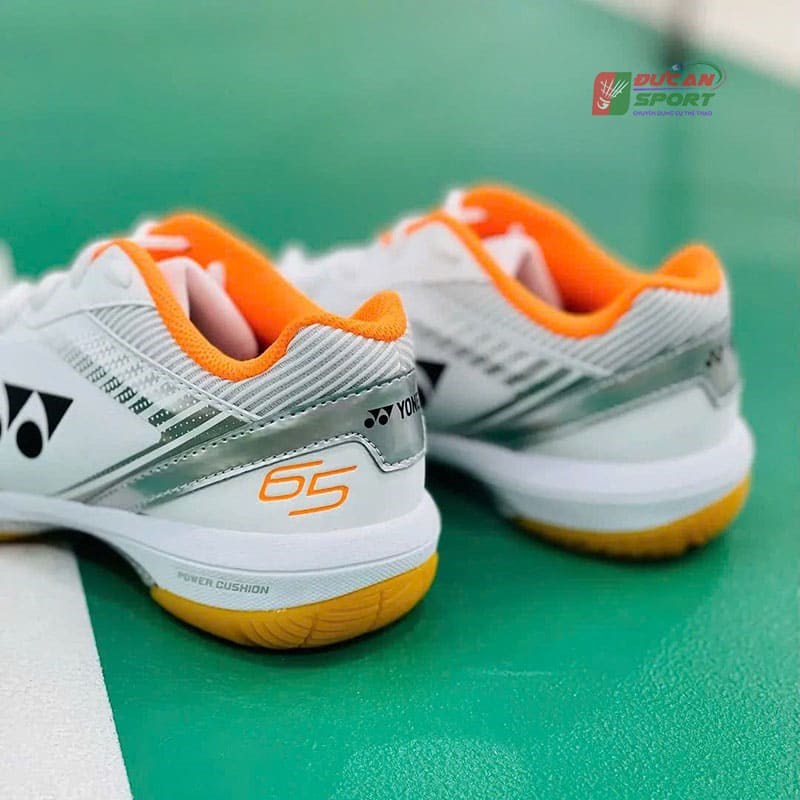 Giày Cầu Lông Yonex 65Z3 Wide White/Orange Chính Hãng