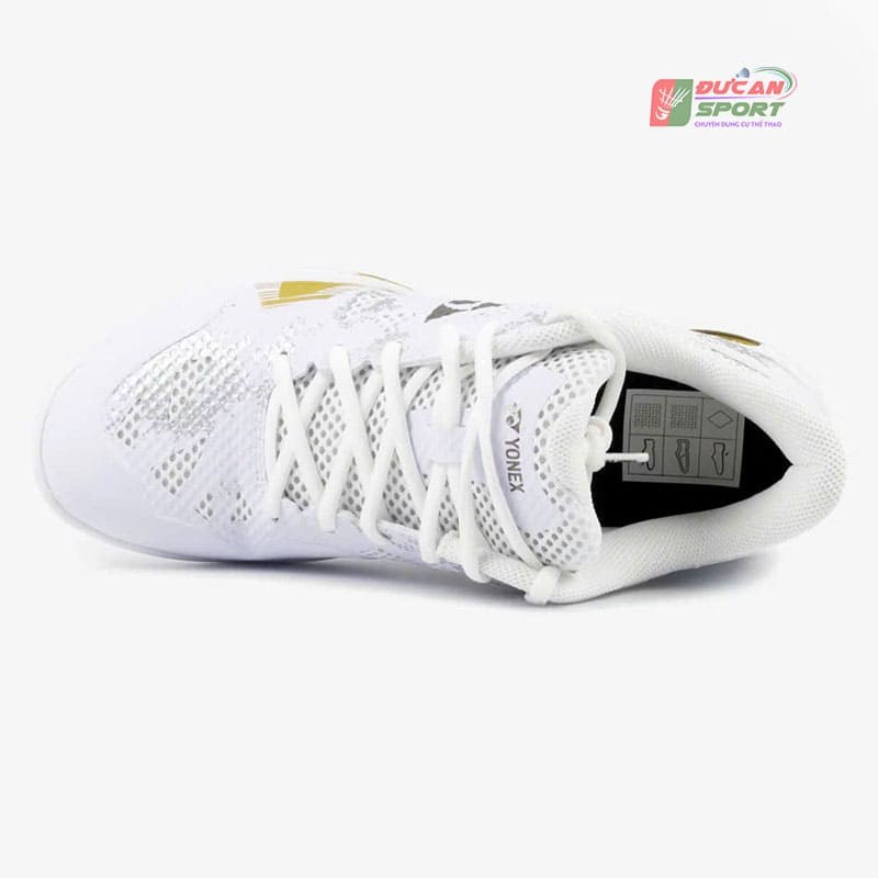 Giày Cầu Lông Yonex Eclipsion Z3 Men White/Gold Chất Lượng, Giá Tốt