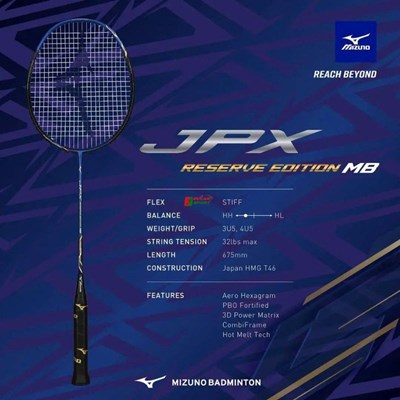 Vợt cầu lông MIZUNO JPX Reserve Edition MB 