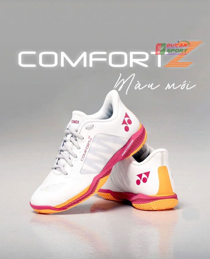 Giày Cầu Lông Yonex Power Cushion Comfort Z3 Women (Off White/Red) 2025