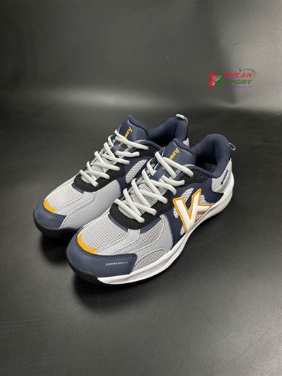 Giày Cầu Lông Kawasaki 3338 Màu Xám Xanh Than