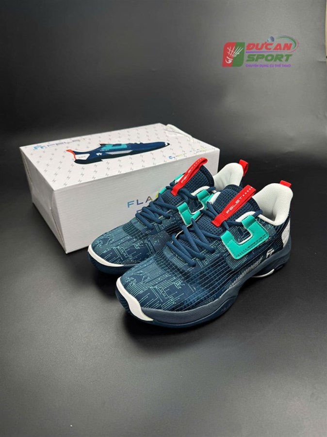 Giày Cầu Lông Felet Flash Pro Xanh Đậm | TIFFANY