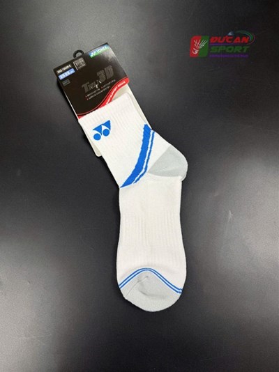 Tất Yonex Cổ Cao Viền Xanh Dương Size 25-28cm Chính Hãng | 1952R