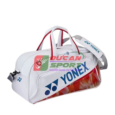 Túi Cầu Lông Nửa Vợt Yonex Expert Boston 2026 Đỏ Trắng Chính Hãng | BA02611EX- WHITE