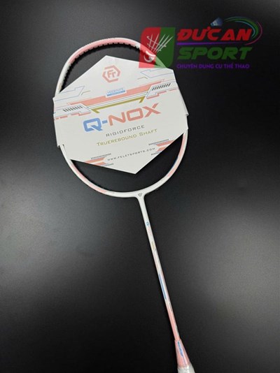 Vợt Cầu Lông Felet Q-NOX Trắng Hồng
