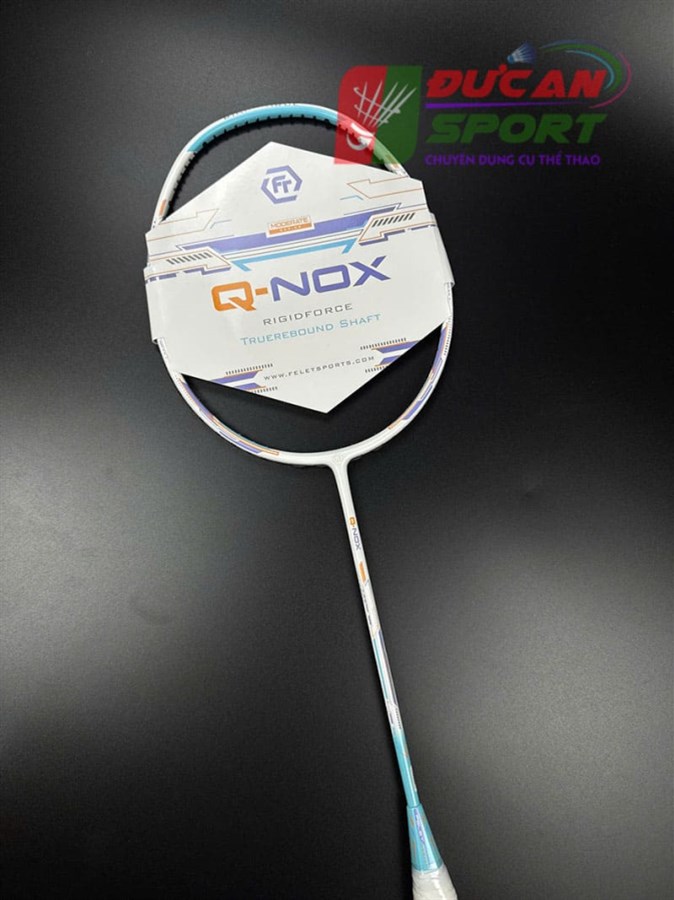Vợt Cầu Lông Felet Q-NOX Trắng Xanh Dương