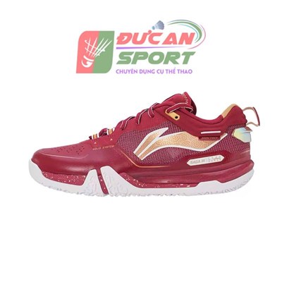 Giày Cầu Lông Lining Saga III Pro Ngựa Tết Limited Màu Đỏ Sẫm