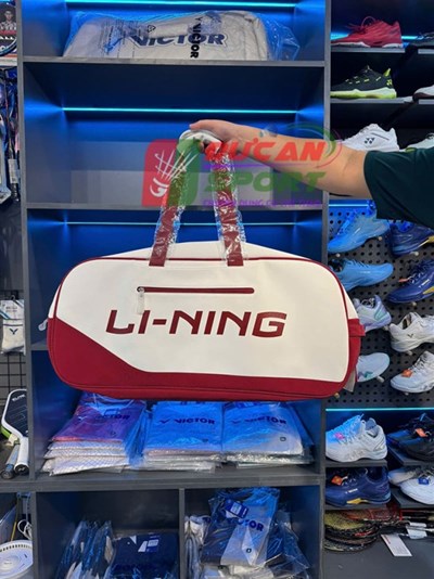 Bao Vợt Cầu Lông Lining Ngựa Tết Limited Trắng | ABLW069-1