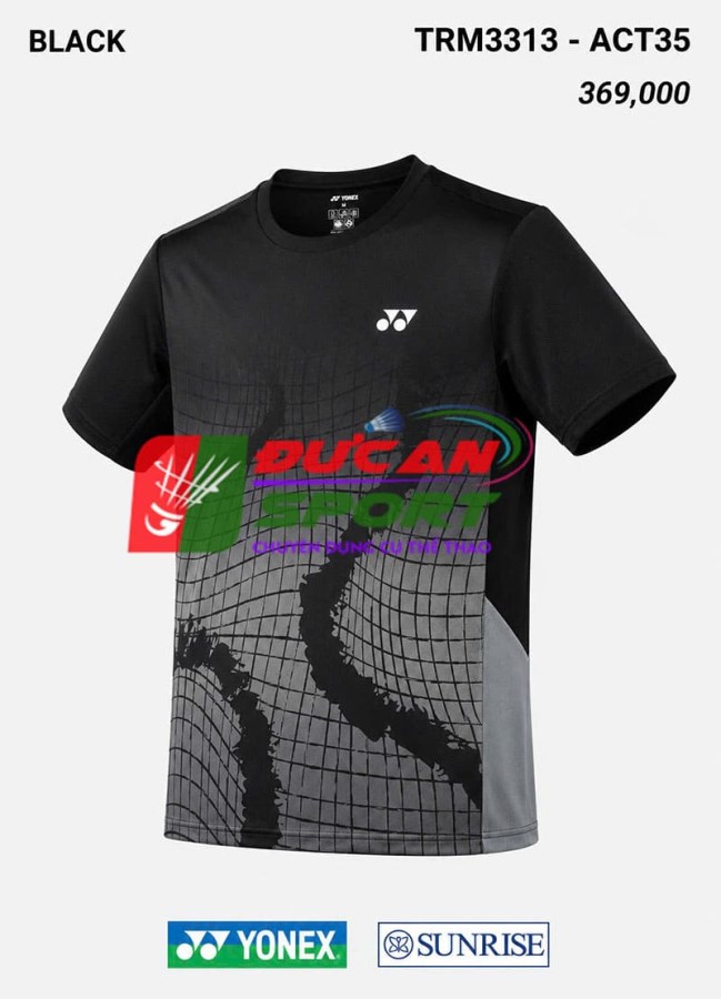 Áo Cầu Lông Yonex Active 35 TRM3313 - Black