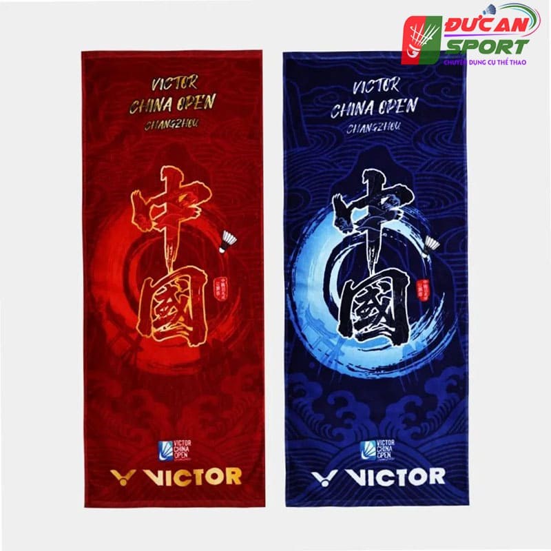 Khăn Thấm Mồ Hôi Victor China Open 2026 CO26 85x35 100% cotton