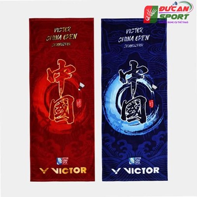 Khăn Thấm Mồ Hôi Victor China Open 2026 CO26 85x35 100% cotton