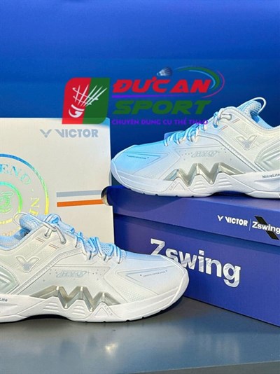 Giày Cầu Lông Victor P8500NLite HYQ 2.0 2026 | Trắng Bạc