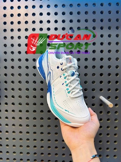 Giày Cầu Lông Li-Ning Thunder 2 Pro China Master | Lining Thunder 2 Pro Trắng Xanh