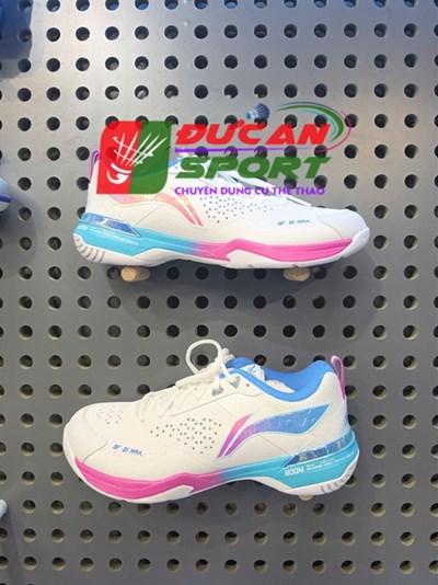 Giày Cầu Lông Li-ning Blade Max P-AYAU005-4V | China Master Trắng Hồng Xanh