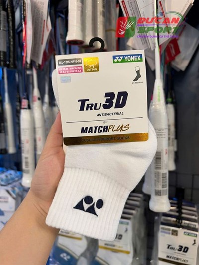 Tất Cầu Lông Yonex Tru3D Cổ Trung Size Nữ