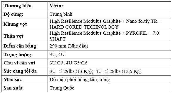 Vợt cầu lông Victor Drivex 8s